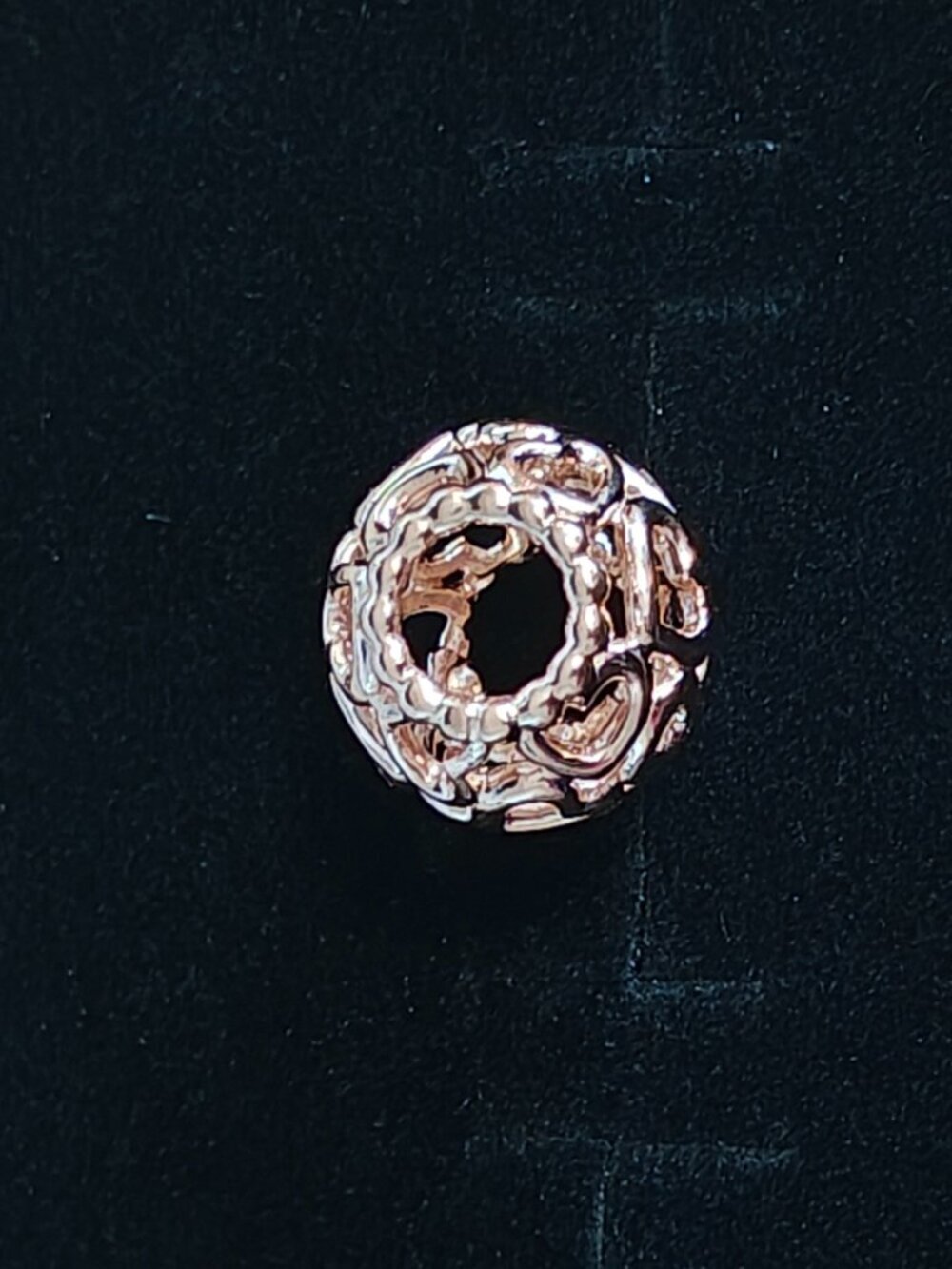 Authentic Pandora Rose Open Your Heart Charm 780964 New With Tags Openwork Love - Picture 5 of 11